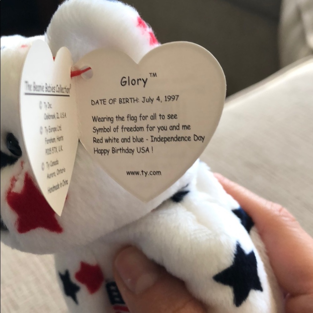 Glory TY Beanie Baby - Picture 2 of 4